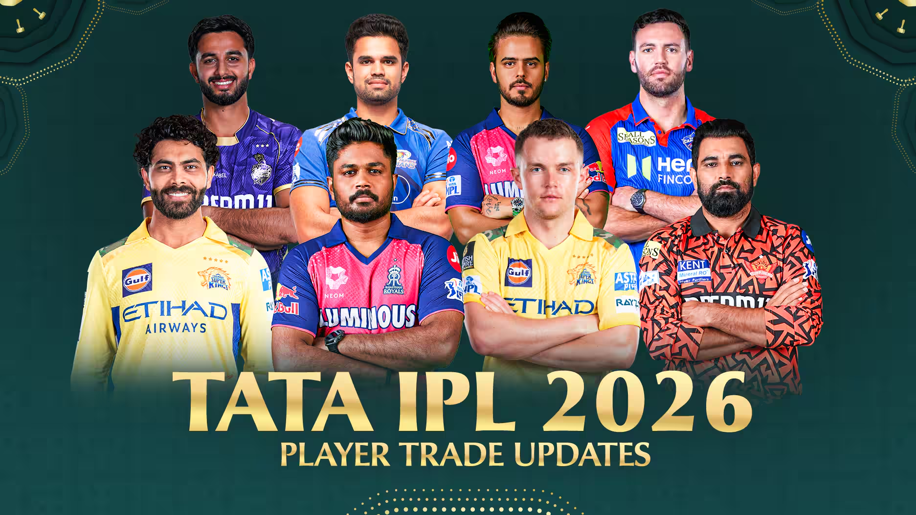 IPL 2026 all teams and captains - Lasersbook247